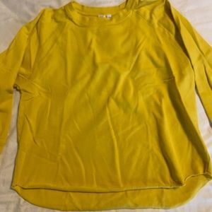 GAP Sunshine Yellow Sweatshirt sz L